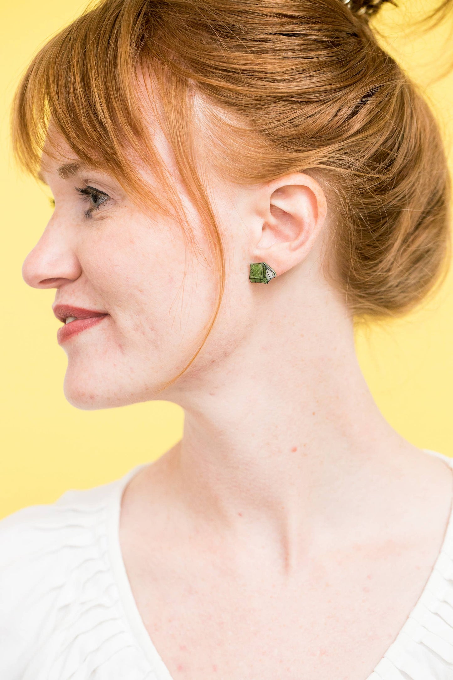 Tent Camping Outdoor Stud Earrings