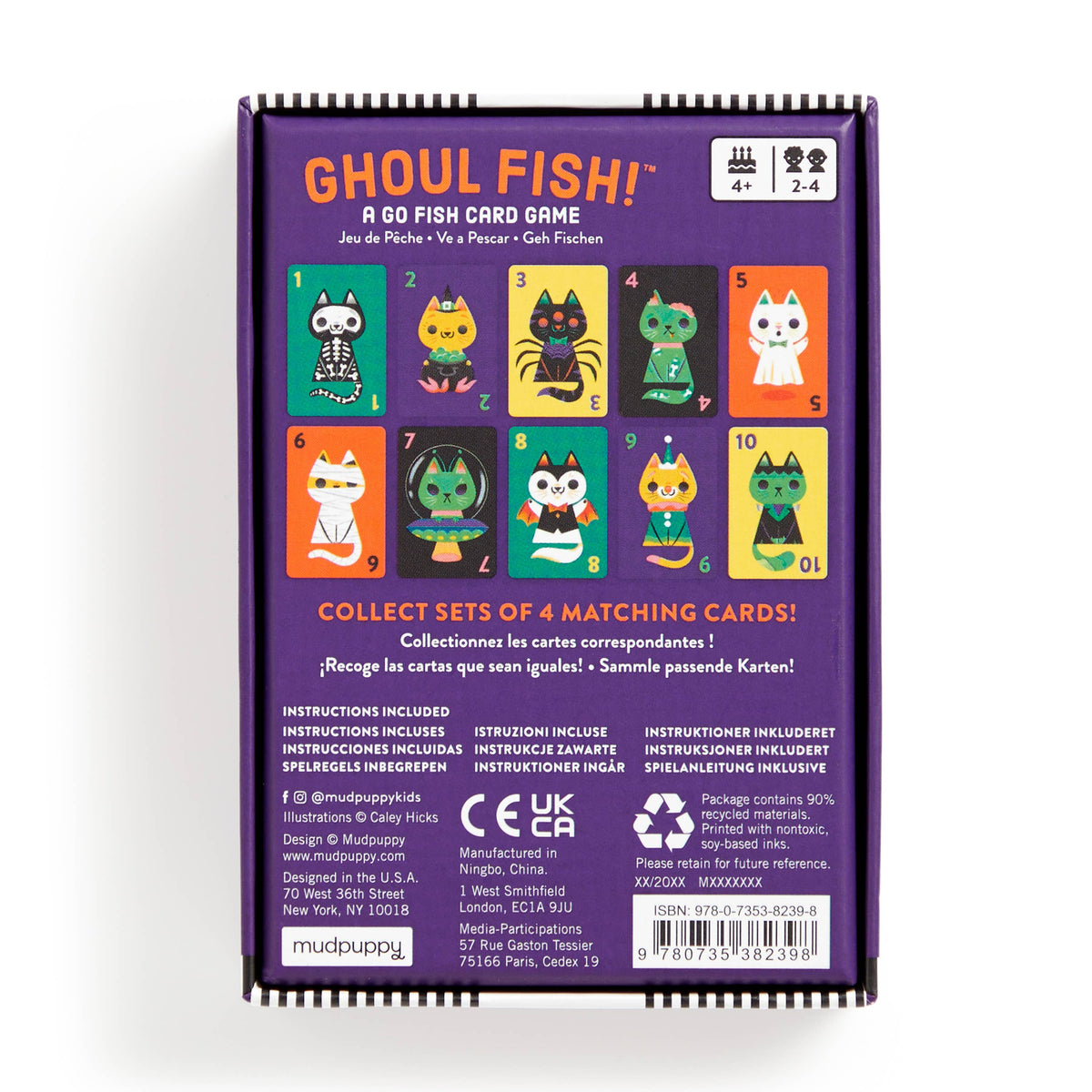 Ghoul Fish! Halloween Card Game for Kids