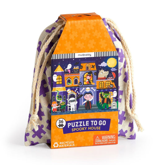 Spooky House Halloween 36 Piece Puzzle to Go