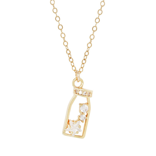 14kt Gold Filled Twinkling Potion Charm Necklace