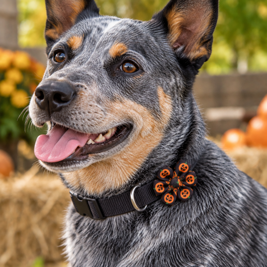 Halloween Jack-O-Lantern Pet Flower