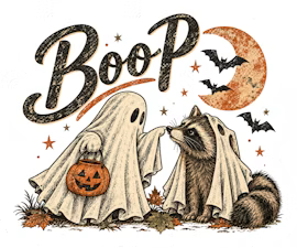 Boo’P Halloween Sticker