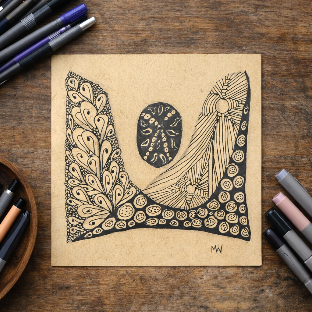 Meditative Doodling with Merle
