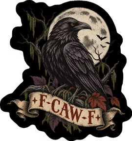 F-CAW-F Halloween Sticker