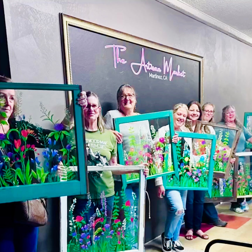Creative Painting Workshops with Sandy