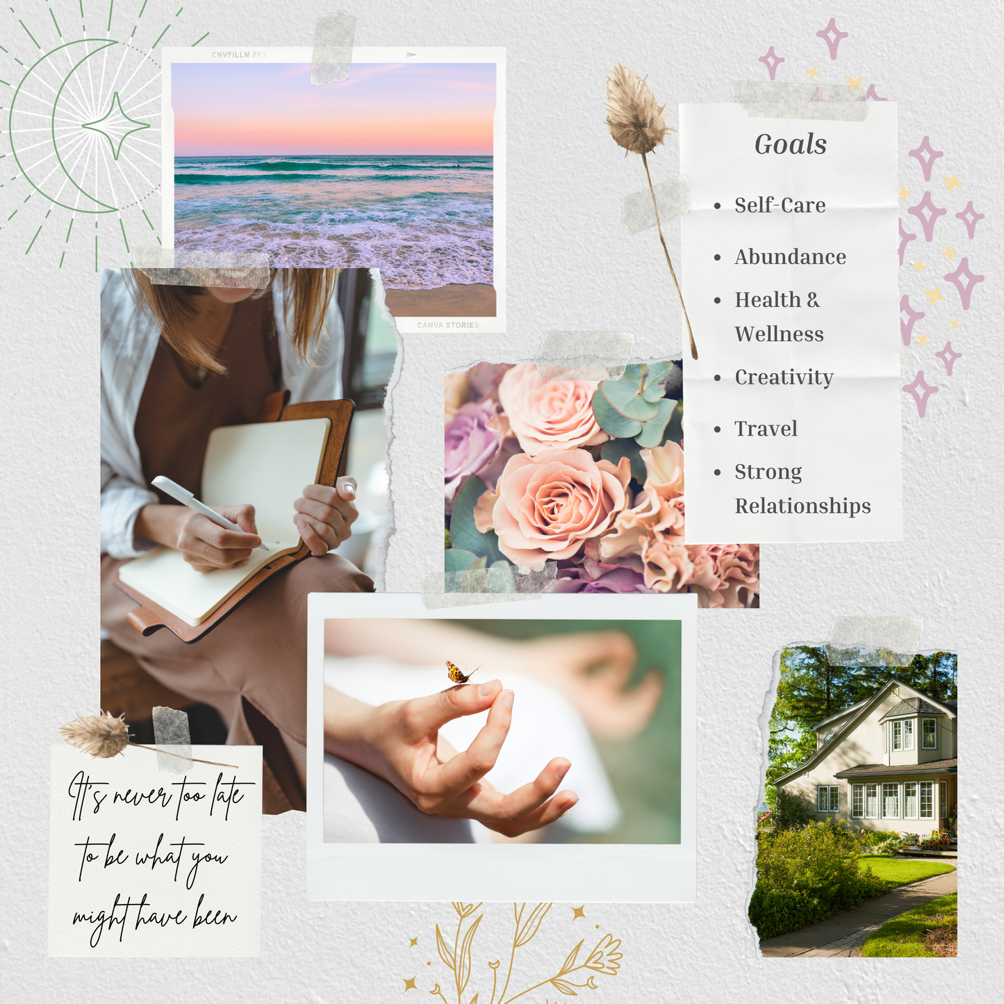 Visionary Vibes: Guided Meditation & Vision Board Class