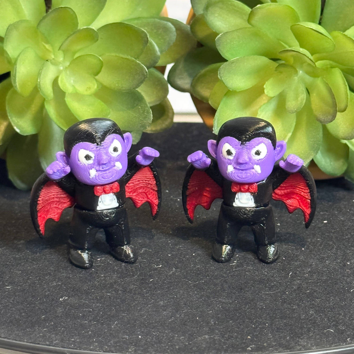Dracula Halloween 3D-Printed Articulated Fidget Toy