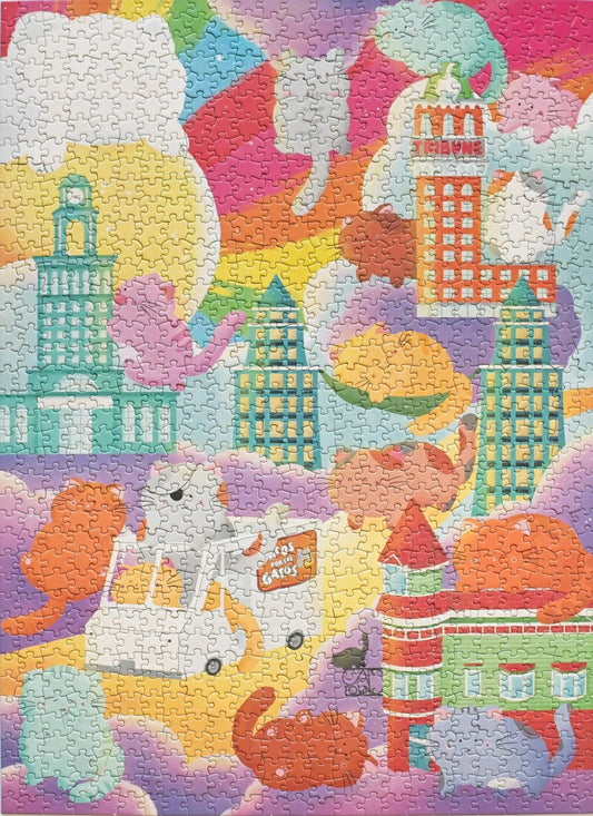 Cat Town Whimsy