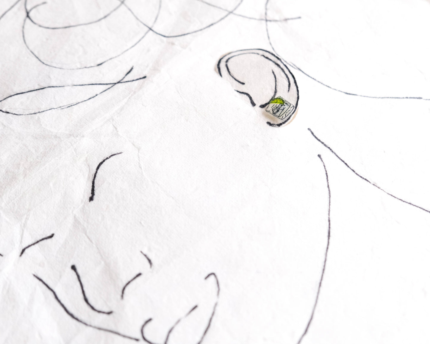 Tequila on the rocks + lime, drink cocktail fiesta earrings