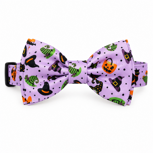 Bewitched Halloween Pet Bow Tie