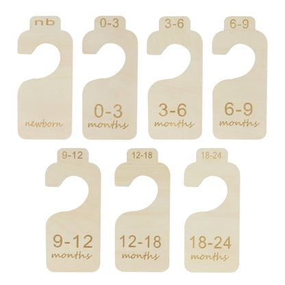 Baby Closet Size Dividers & Organizer – Newborn - 24 Months
