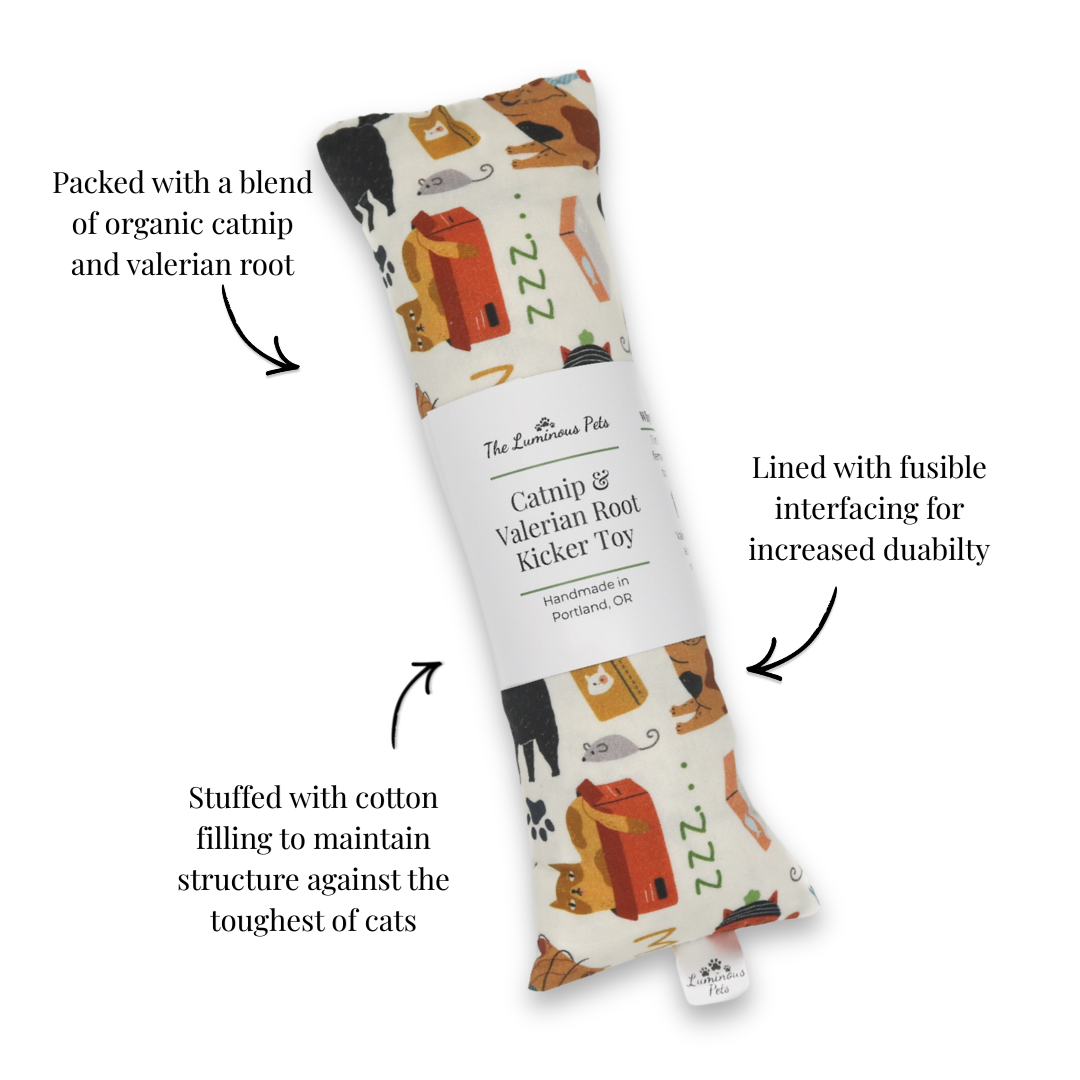 Catnip with Valerian Root Blend Cat Toy | Cats Meow