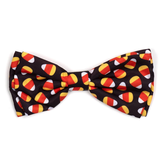 Candy Corn Halloween Pet Bow Tie