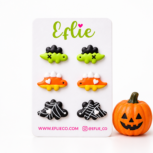 Halloween Dinosaurs Stud Earrings