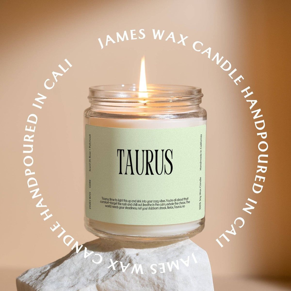 Taurus Candle