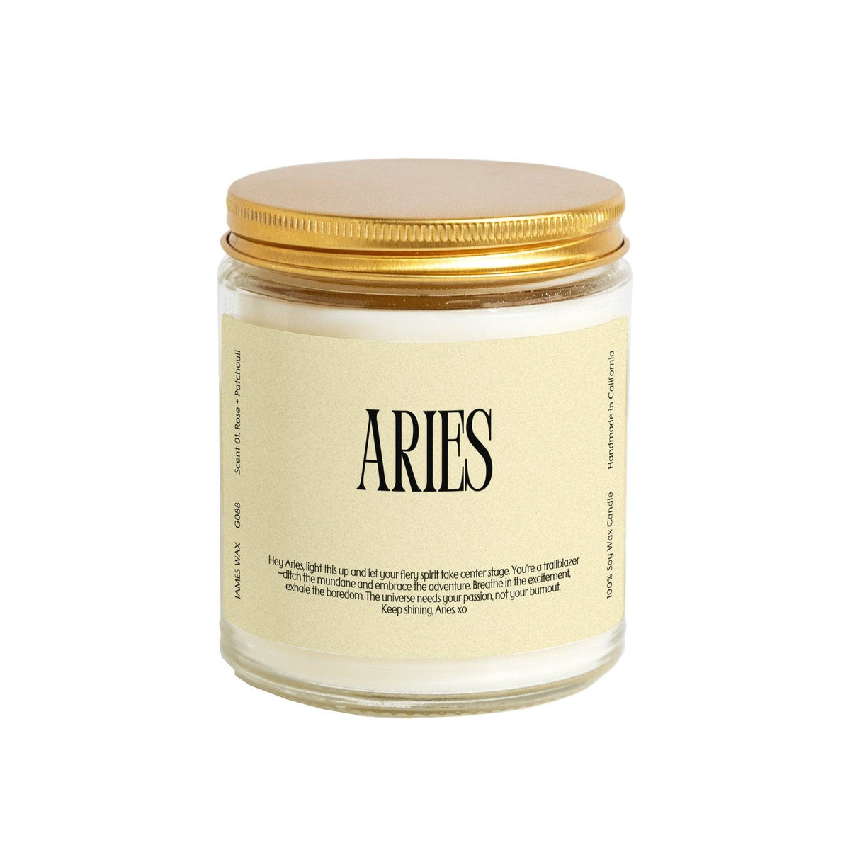 Aries Candle