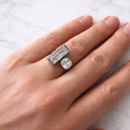 CZ Geometric Ring - Waterproof