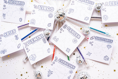 Color the Cosmos Post It Notes - Complete Astrology Set