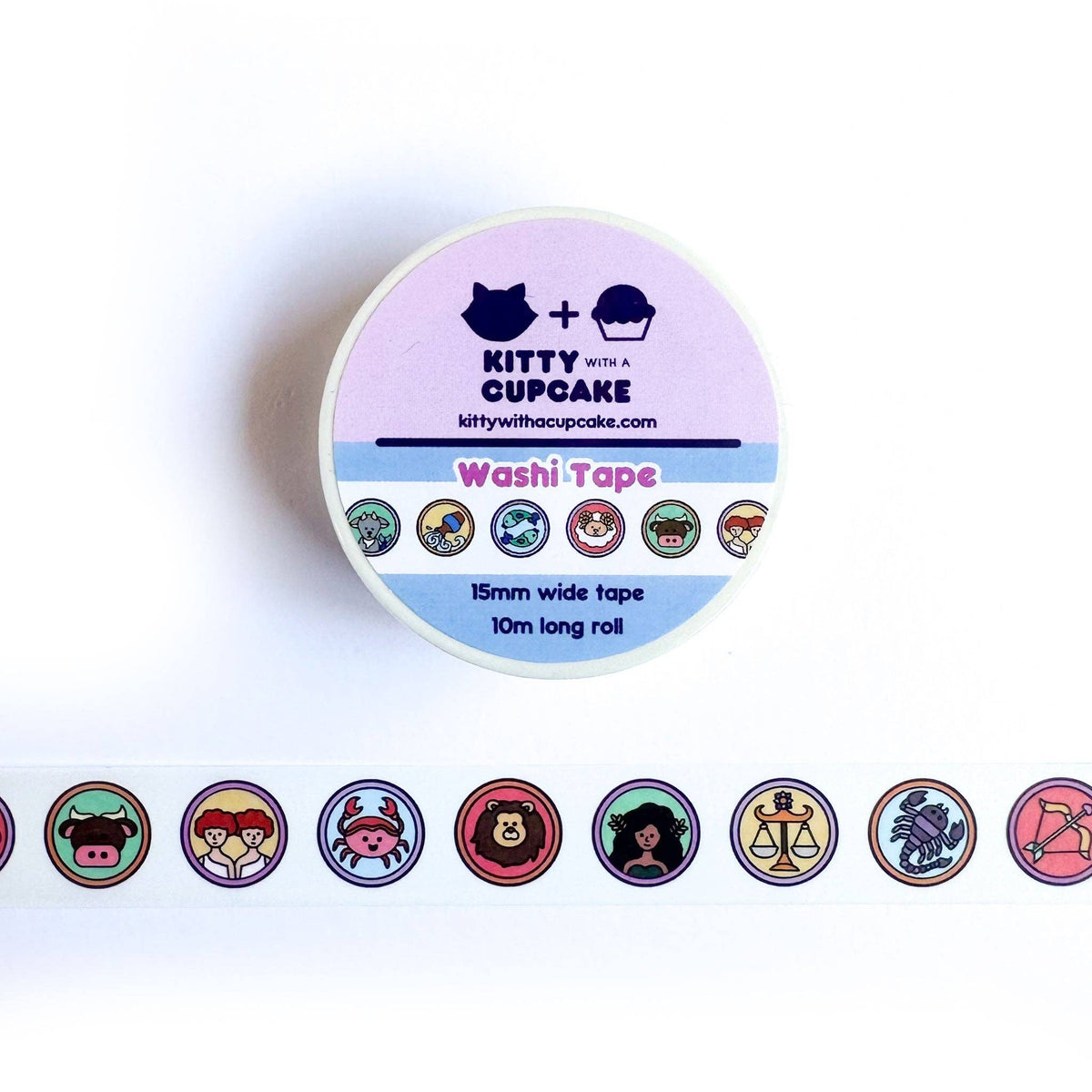 Zodiac Signs Washi Tape