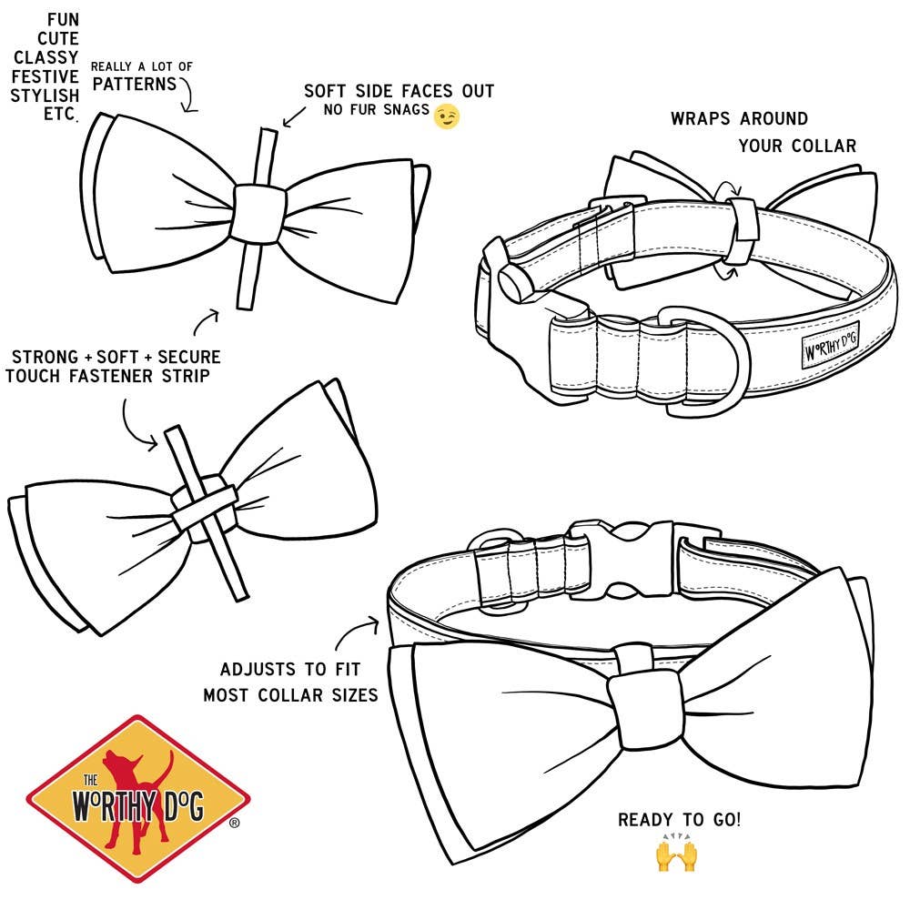 Skeletons Bow Tie