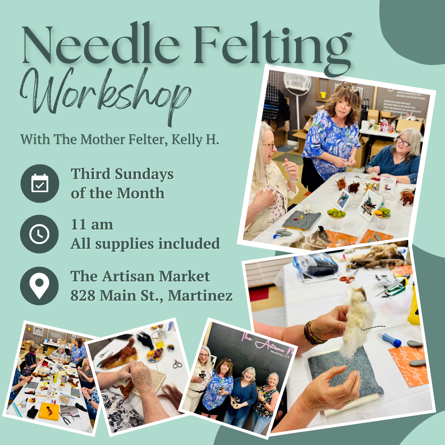 Needle Felting Workshop