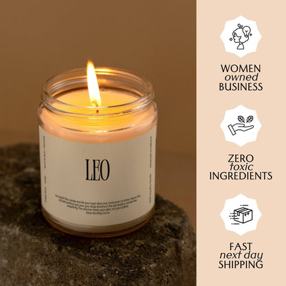 Leo Candle