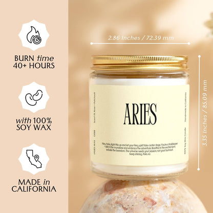 Aries Candle