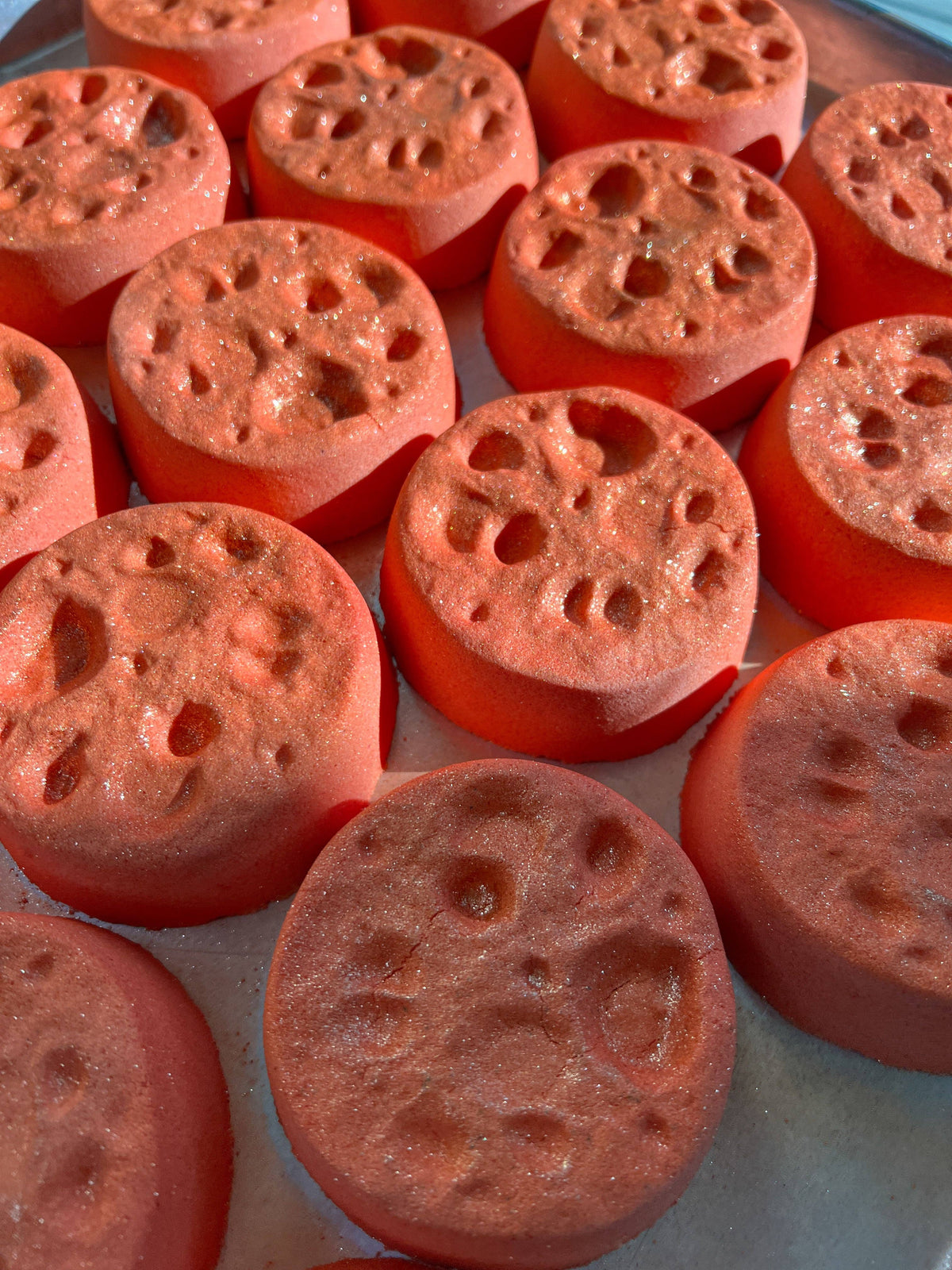 HARVEST MOON – Fall Inspired Crystal-Infused Handmade Bath Bomb