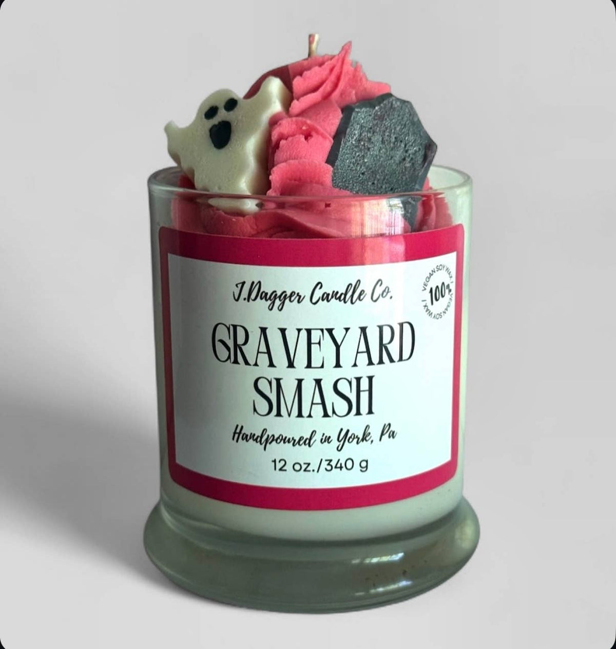 Graveyard Smash Halloween Soy Dessert Candle, 12oz.