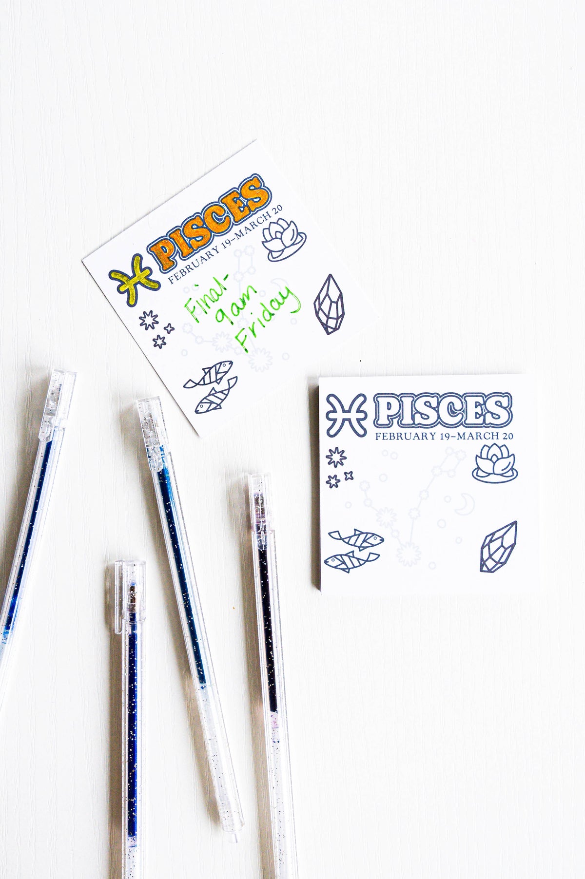 Color the Cosmos Post It Notes - Complete Astrology Set