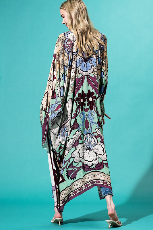 Blushing Garden Kimono