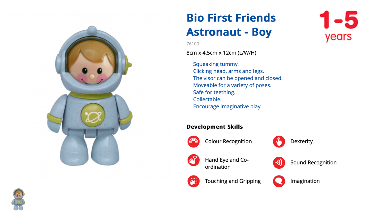 First Friends Astronaut - Boy