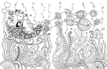 A Million Sea Creatures Coloring Book