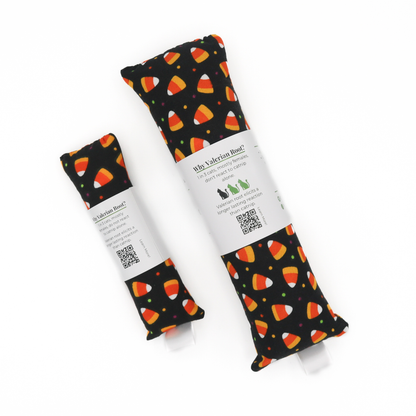Catnip with Valerian Root Cat Toys | Halloween Candy Corn