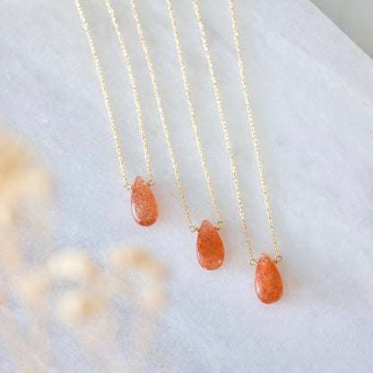 Sunstone Necklace