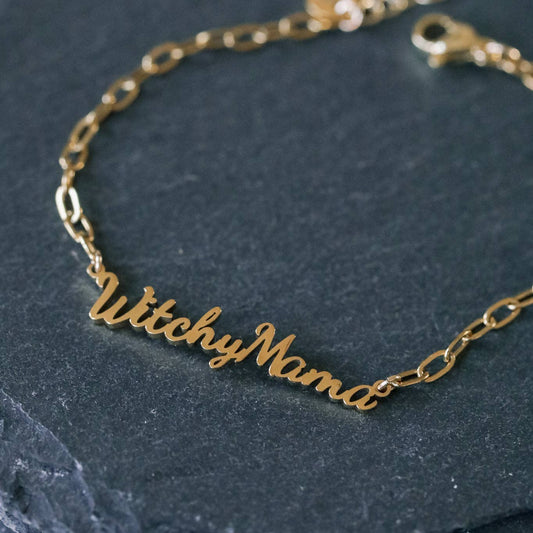 Witchy Mama Bracelet - Gold Mother's Day Jewelry Gift