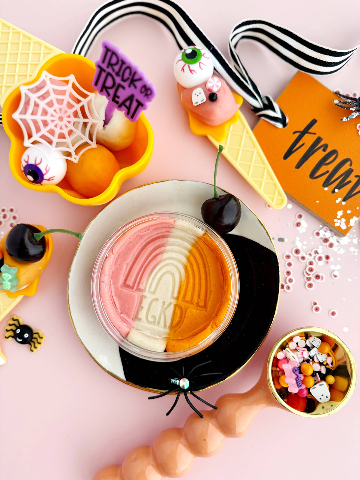 Halloween Ice Scream Parlor KidDough Play Kit