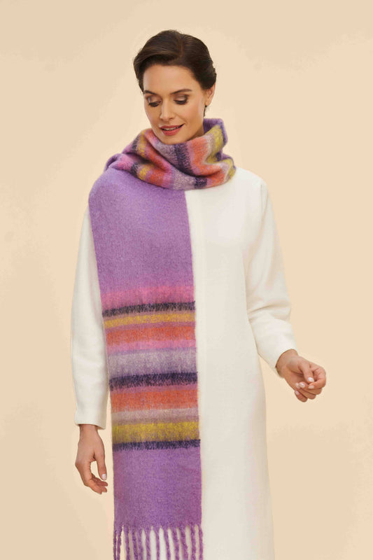 Sammy Cosy Scarf - Violet