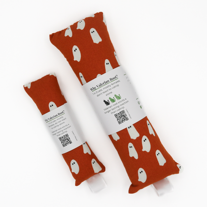 Catnip with Valerian Root Cat Toy | Halloween Ghost | Kicker