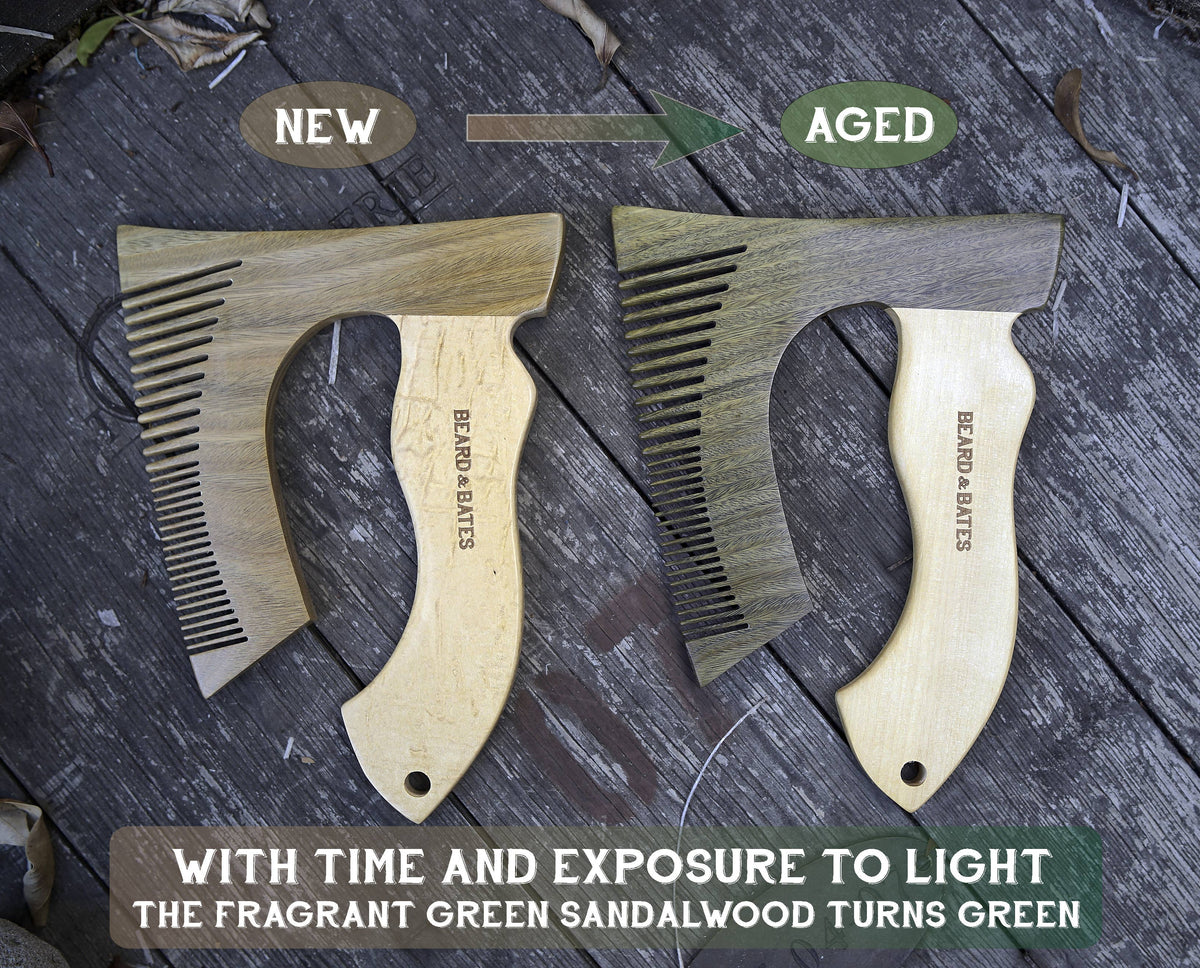 THE BEARDED AXE BEARD COMB - ORIGINAL