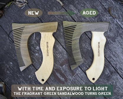 THE BEARDED AXE BEARD COMB - ORIGINAL