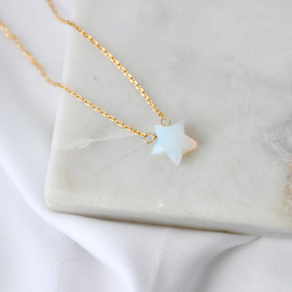 Opalite Star Necklace