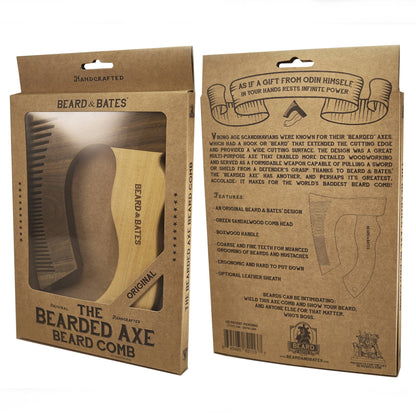 THE BEARDED AXE BEARD COMB - ORIGINAL