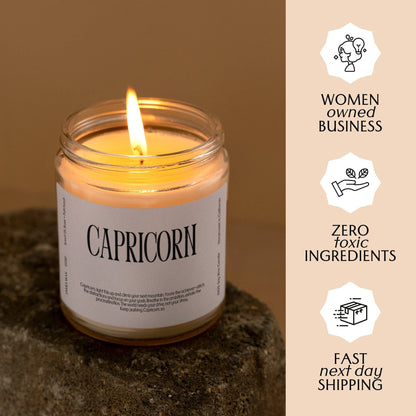 Capricorn Candle