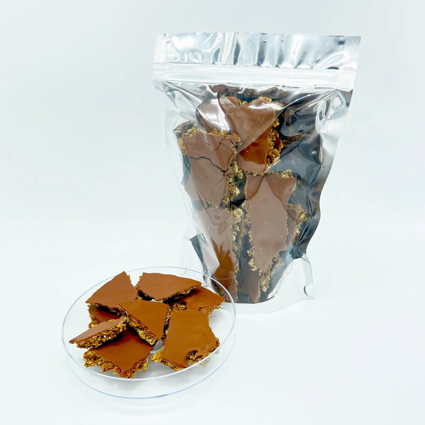 Frosted Chewy Oat Cake Brittle, 10 oz. pkg.