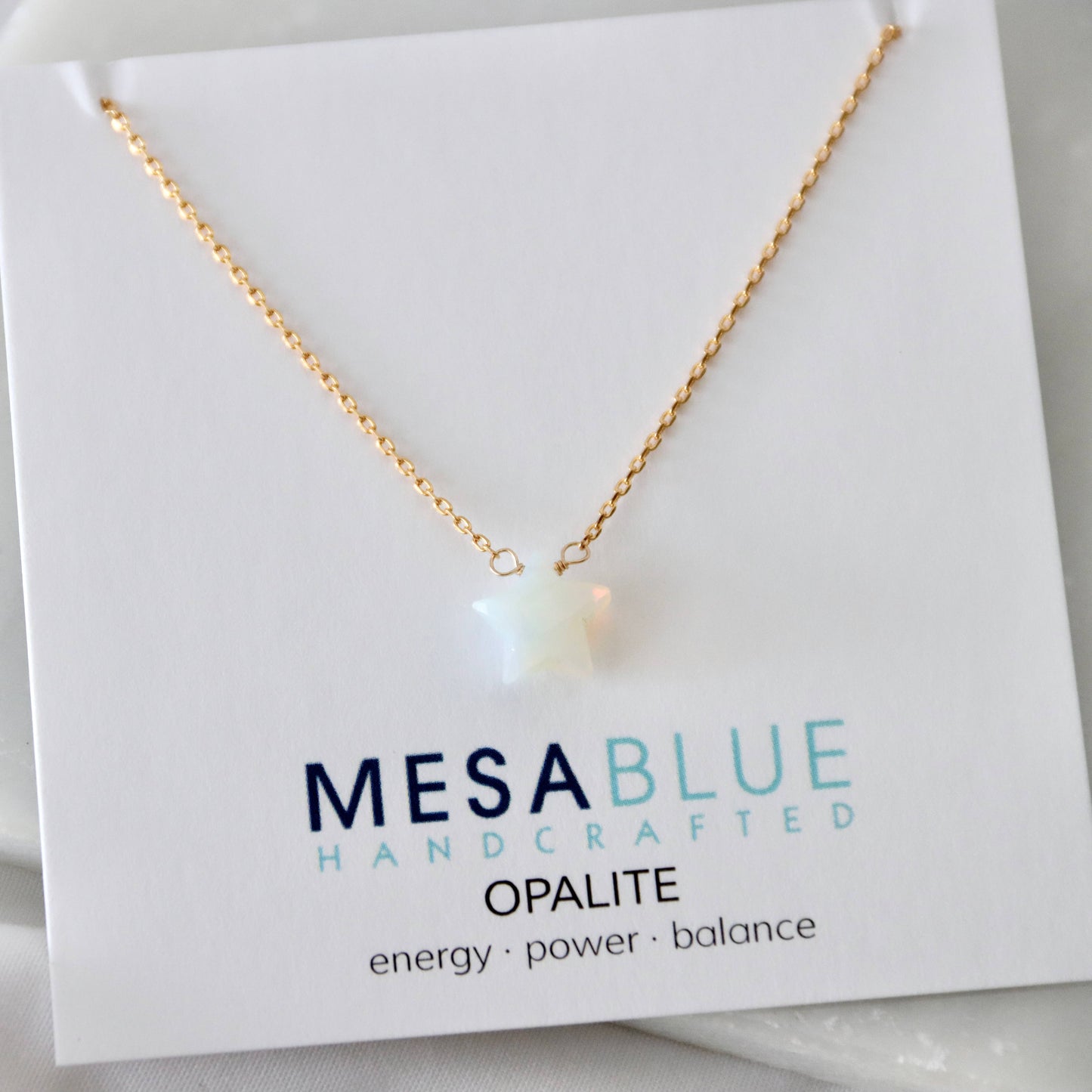 Opalite Star Necklace