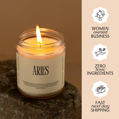 Aries Candle