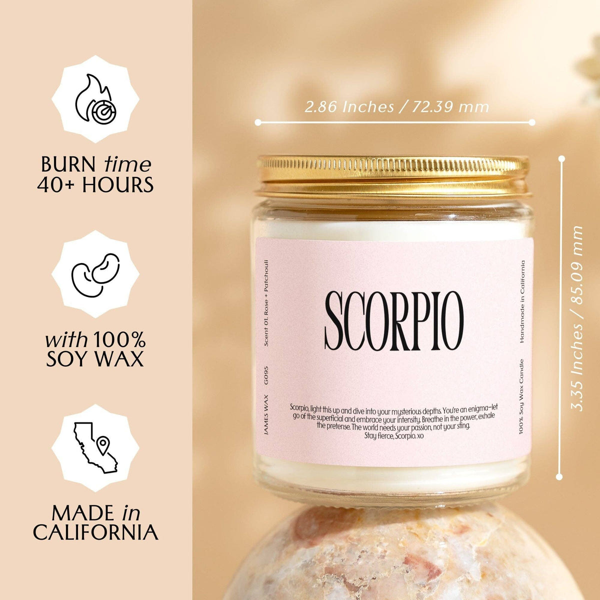 Scorpio Candle
