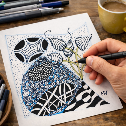 Meditative Doodling with Merle