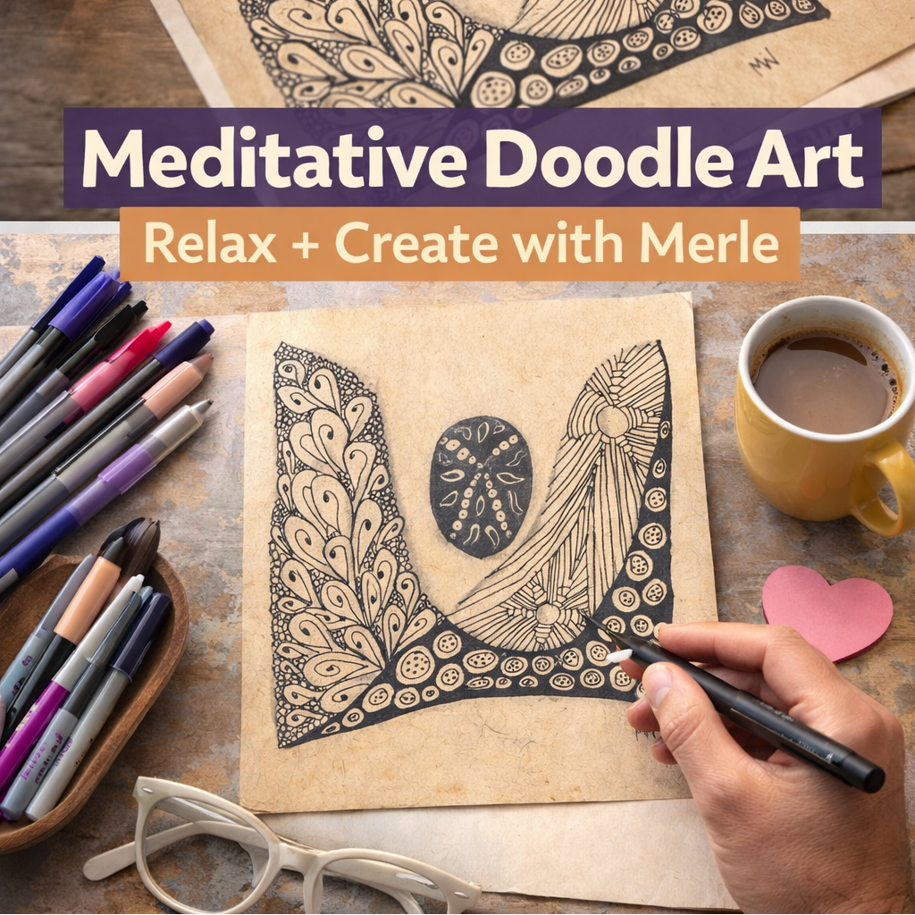 Meditative Doodling with Merle